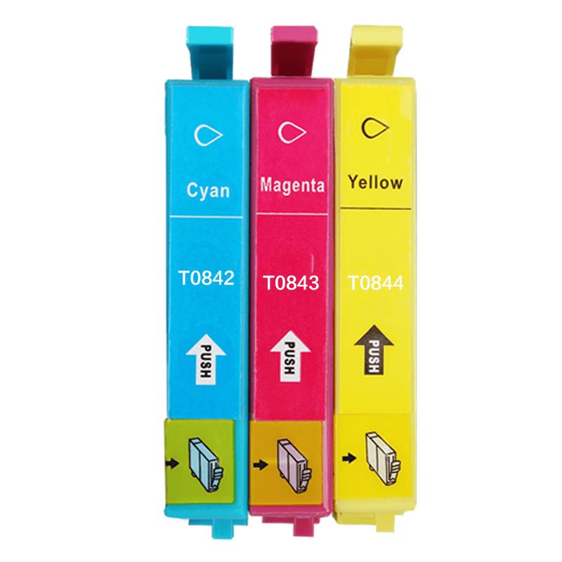 Caige Compatible Ink Cartridge Set for Epson Stylus Photo 20