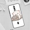 Mochi Peach Cat Case For Nubia Red Magic 8 8S Pro Plus Red Magic 9 Pro Plus 6 7 6S 7S Pro 5G 5S 6R Cover