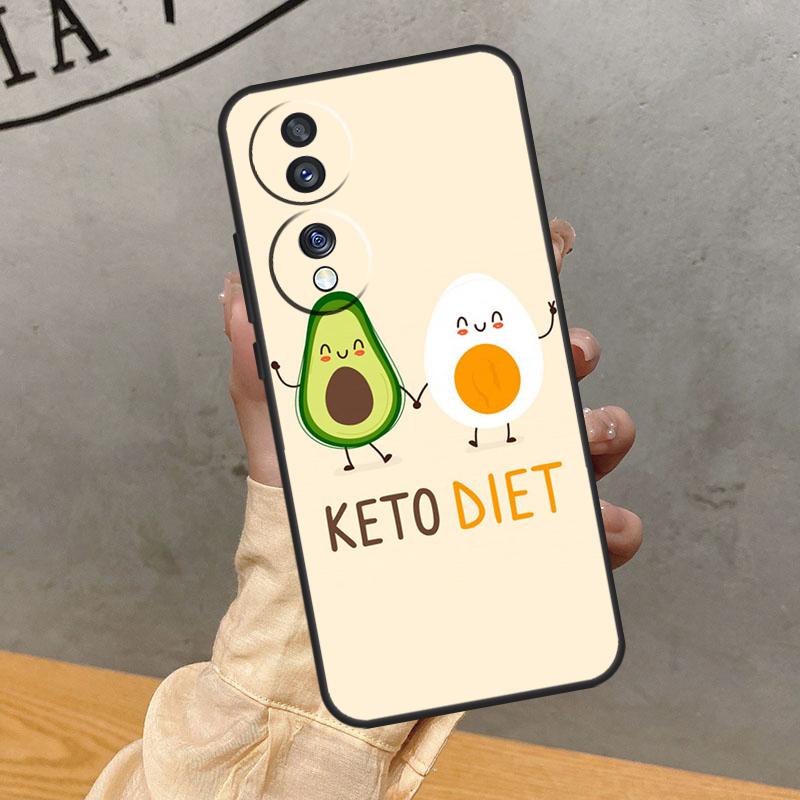 

Cute Avocado Fruits Case For Honor Magic 5 6 7 Pro Cover For Honor 400 200 50 70 90 Lite X9 X8a X8b X9a X9b X9c Honor X9c