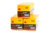Eastman Kodak EKTAR 100 35mm Farbnegativ 36er Set Film, Aufnahmen, 3 Rollen