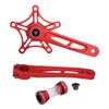 Road Bike OnePiece 130BCD Crankset Folding Bike Aluminum Alloy Hollow Crank Arm Set