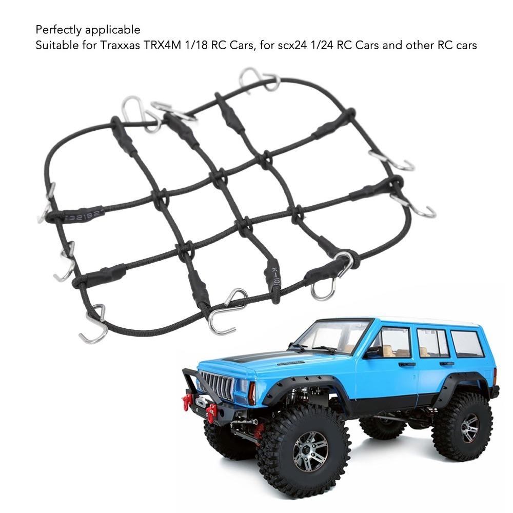 Elastic RC Luggage Net for Traxxas TRX4M 1/18 and for Axial SCX24 1/24 RC Car For RC Crawler Car