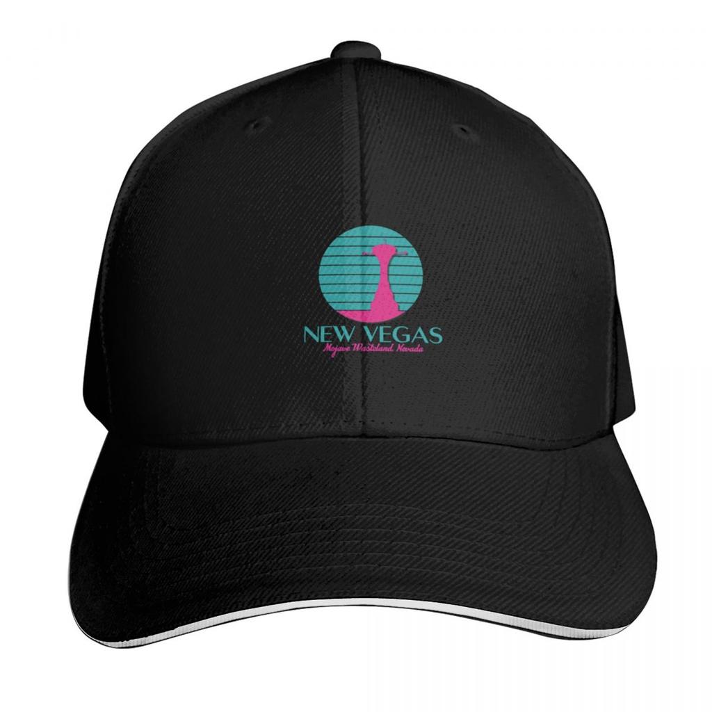 New Vegas Tourist Design Baseball Cap Cosplay Derby Hat Tea Hat Hat Luxury Brand Unisex Hats Womens