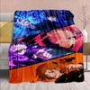 Couverture Flanelle Anime Jujutsu Kaisen - Douce Chaude Parfaite pour Canapé, Literie Camping Voyage Bureau Décoration Maison