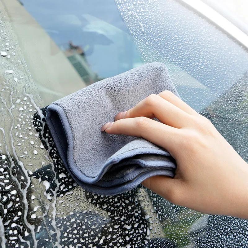 For Lexus RX ES LS IS250 IS300 GS350 CT200h ES300 GX460 LX570 RX500h Car Suede Cleaning Towel Wipe Drying Cloth Clean Tool