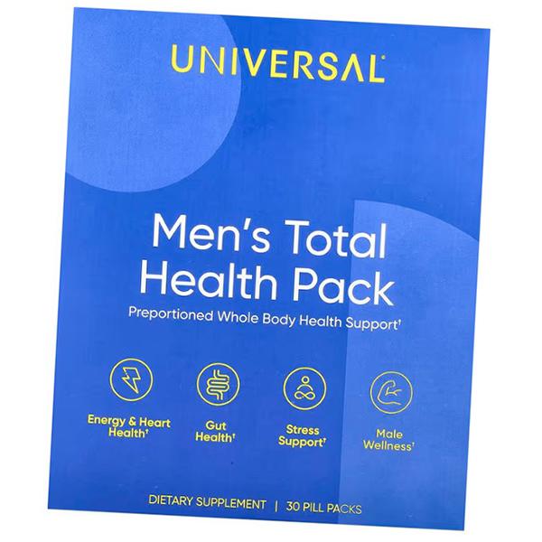 

Men s Total Health Pack, Universal Nutrition 30 packs (36086024) 30packs