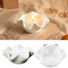 Multifuntional Silicone Mold for Candle Cups Succulent Planter Curved Edge Design Crafting Tool Home Decors Art Projects