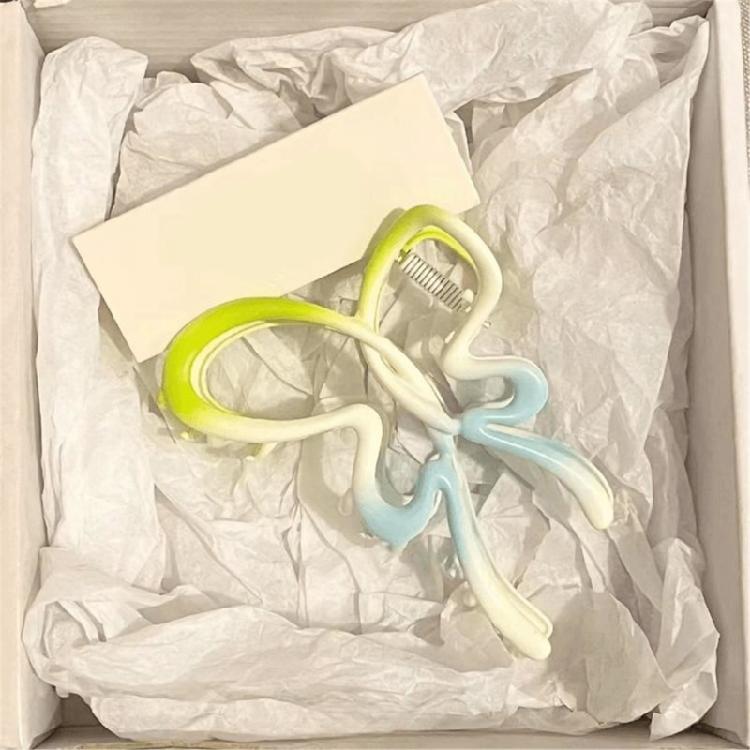 Temperament Ponytail Hair Claw Girl Hair Clip with Hollowed Butterfly for Braids