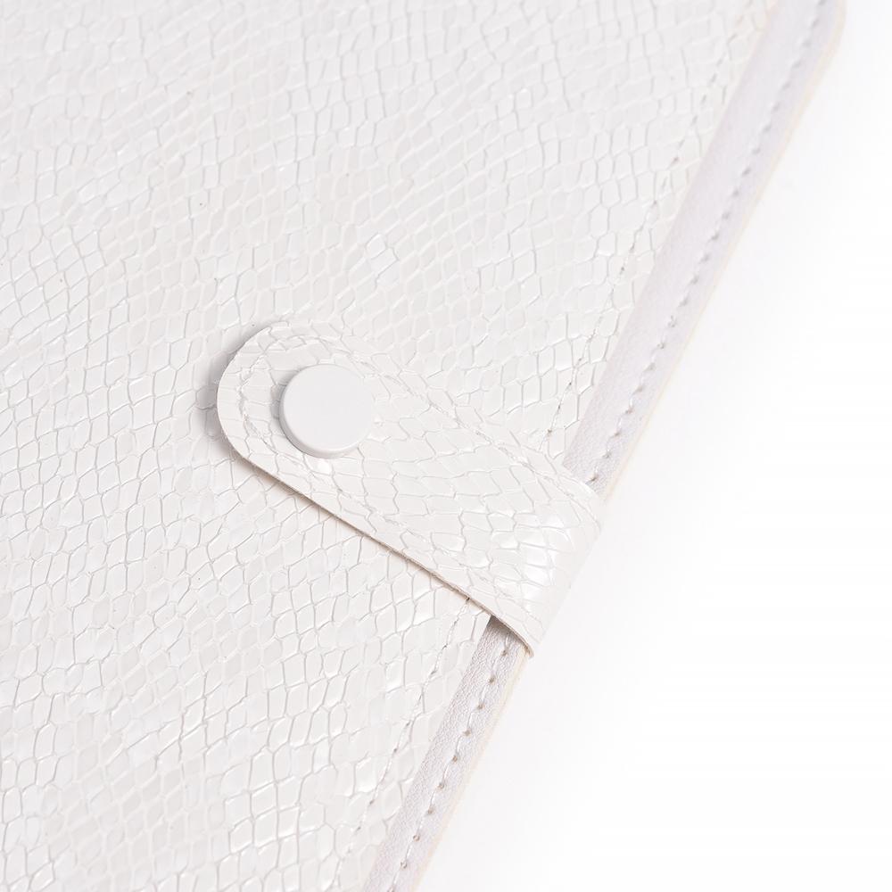 84 Positions Snake Print Folding Nail Drill Bit Organizer Bag Milling Tool Display Grinding Bits Empty Container PU leather Bag