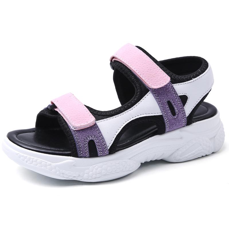 Sandali Sportivi Moda Traspiranti Comodi Estivi per Bambini Scarpe da Spiaggia Pantofole Scarpe da Donna Scarpe per Bambini