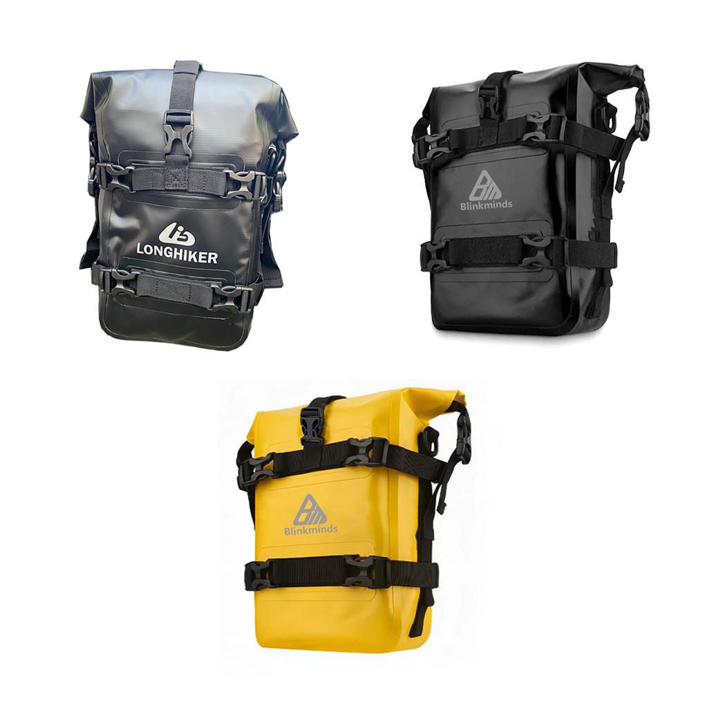 Telaio Paraurti Moto Barre Laterali Antiurto Borsa Impermeabile Zaino da Viaggio