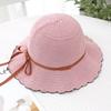 UV Protection Knit Fisherman Hat Foldable Women's Basin Cap Thin Summer Sunshade Visors  Female