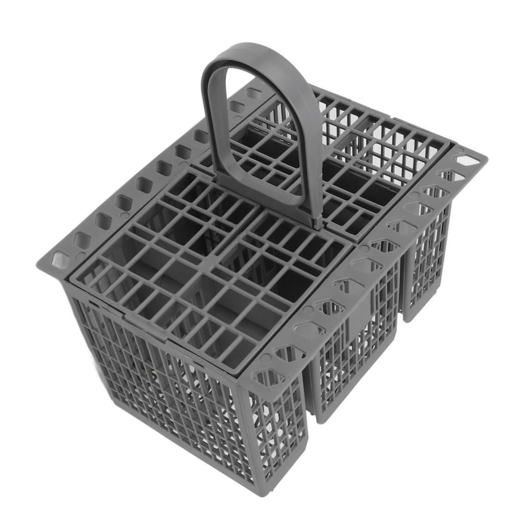 Dishwasher Cutlery Basket with Handle Plastic Dishwasher Silverware Basket Replacement for Hotpoint