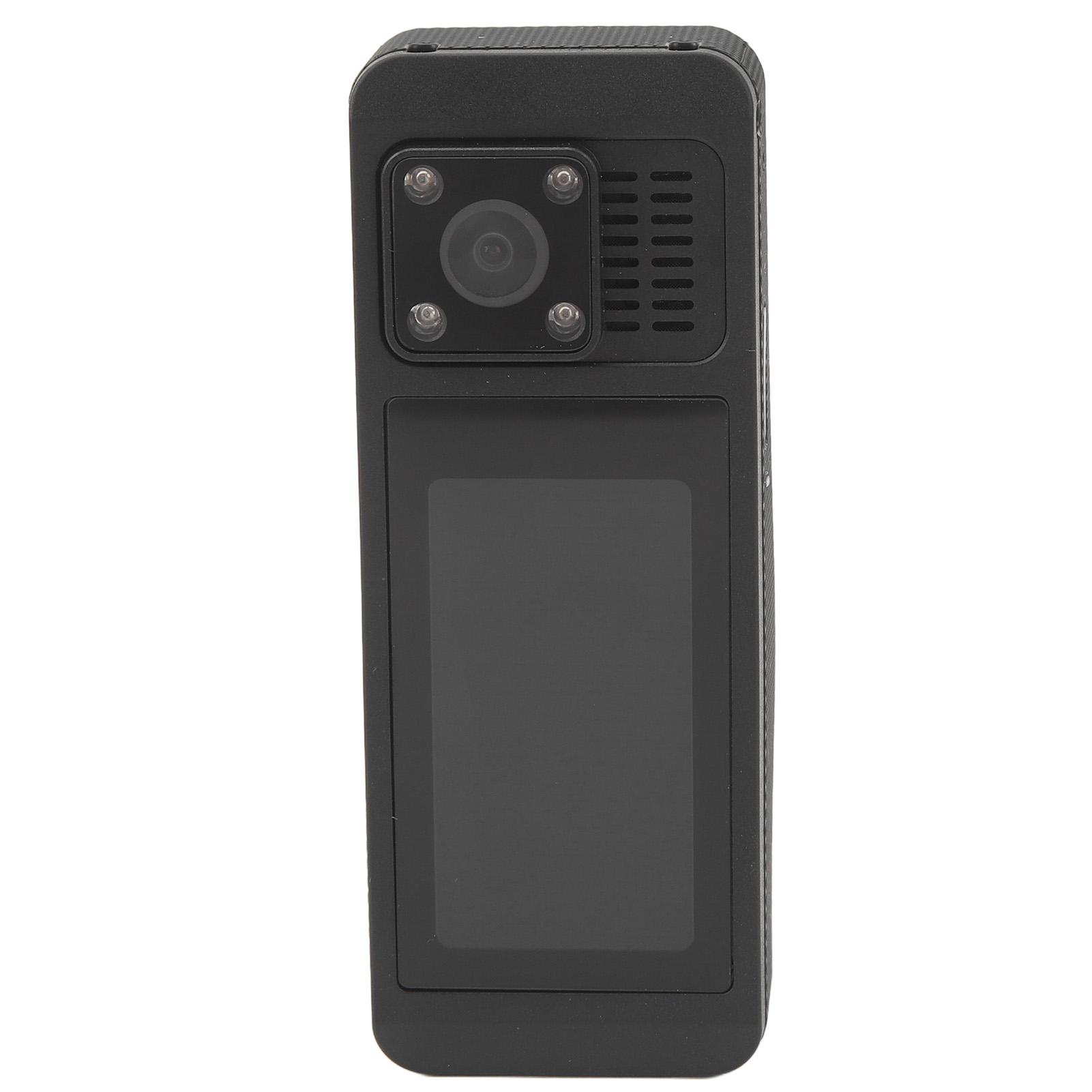 

4K Body Worn Cam HD Touchscreen Night Vision Motion Detection Loop Recording Back Clip Small