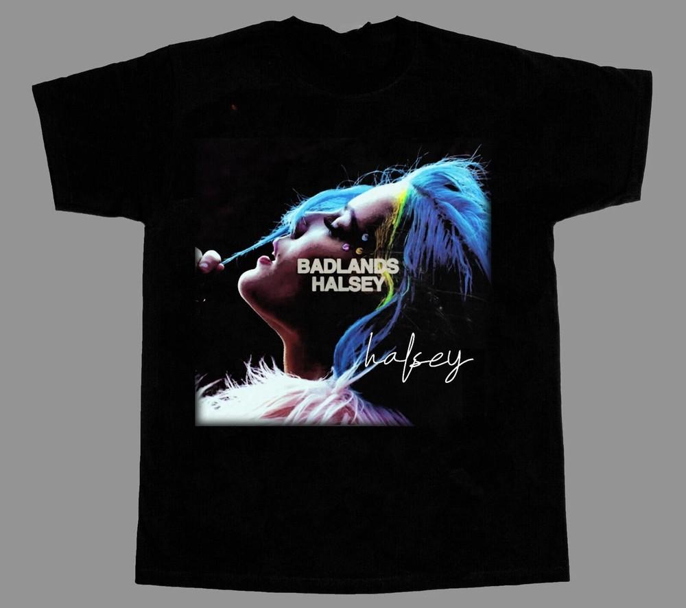 Коллекция Badlands Halsey Подарок для фаната Черная унисекс футболка Унисекс футболка XL