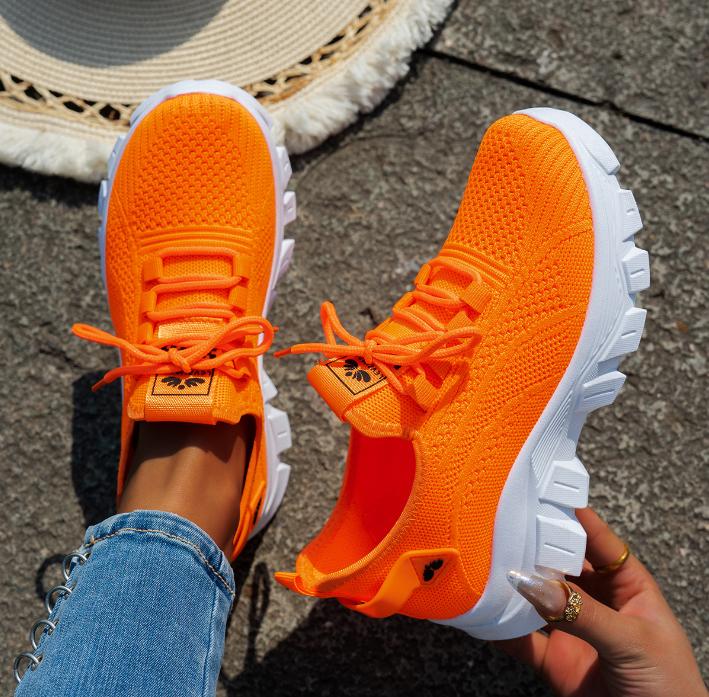 Fashion Women Sneakers Breathable Walking Shoes Casual Sports Shoes Outdoor Shoes