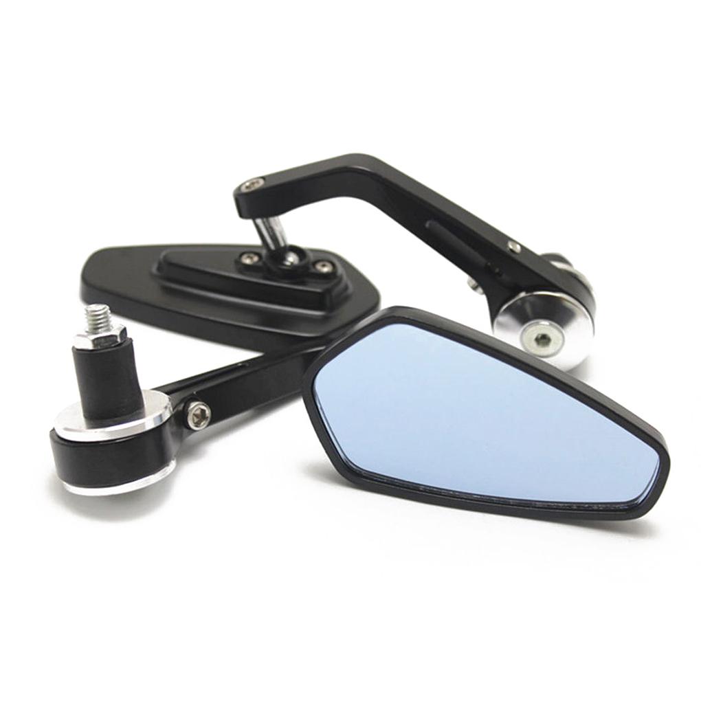 1 Paar Motorfiets Achteruitkijkspiegel Draagbaar Roestvrij Universeel Achteruitkijk Vervanging Modificatie Upgrading Deel Accessoires