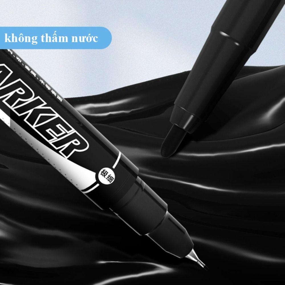 Quick-drying Dual Side Marker Pens Waterproof Dual Tip Brush Pen New Felt Tip Pens