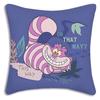 Disney Alice in Wonderland Pillow Covers Cartoon Sofa Decorative Home Double-sided Printing Short Plush Cute Cushion Cover