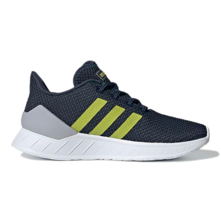 adidas Neo QUESTAR FLOW Nxt K Abrasion Resistant Slip Resistant Low Top Kids' Running Shoes Dark Blue Kids' FZ2956
