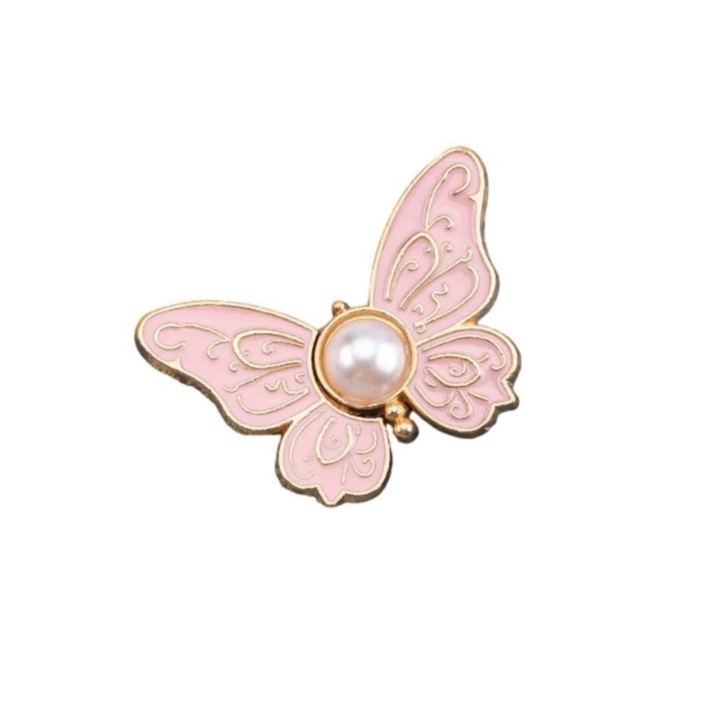 Temperament Butterfly Shape Jeans Buttons Adjustable Waist Tightening Tool Pants Pins Fixed Waist Fastening Pins Scarf Fastening