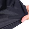 DESCENTE Smooth Mock Neck Short Sleeve Size LL Men's T-Shirt, Navy, (DX-C2501XB NV)