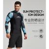 Diving Wetsuit Men Long Sleeve Split Sunscreen Swimsuit Anti Jellyfish Surfing Suit