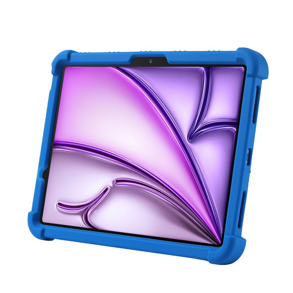 Για iPad Air 11 (2025)/(2024) Θήκη σιλικόνης με βάση στήριξης, ανθεκτικό προστατευτικό κάλυμμα