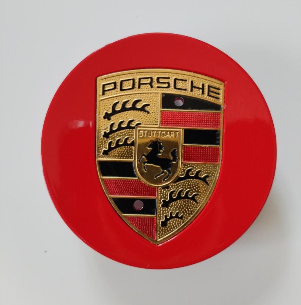 Porsche Cayenne/Macan/Panamera/718/Taycan/911 Radnabenkappe Farbiges Aufkleber