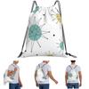Franciscan Starburst Mid Century Atomic Age Backpacks Multi-function Drawstring Bags Storage Bag Book Bags for Travel Students