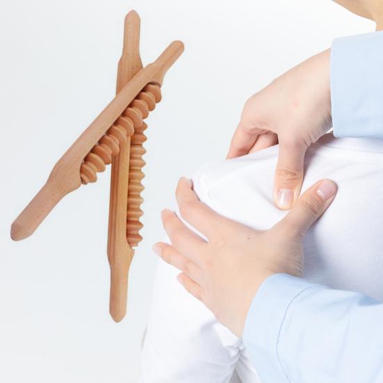 

360 градусов Вращающийся массажный ролик Удобный бук Спортивная травма Мышцы Массажер Здоровье Инструмент