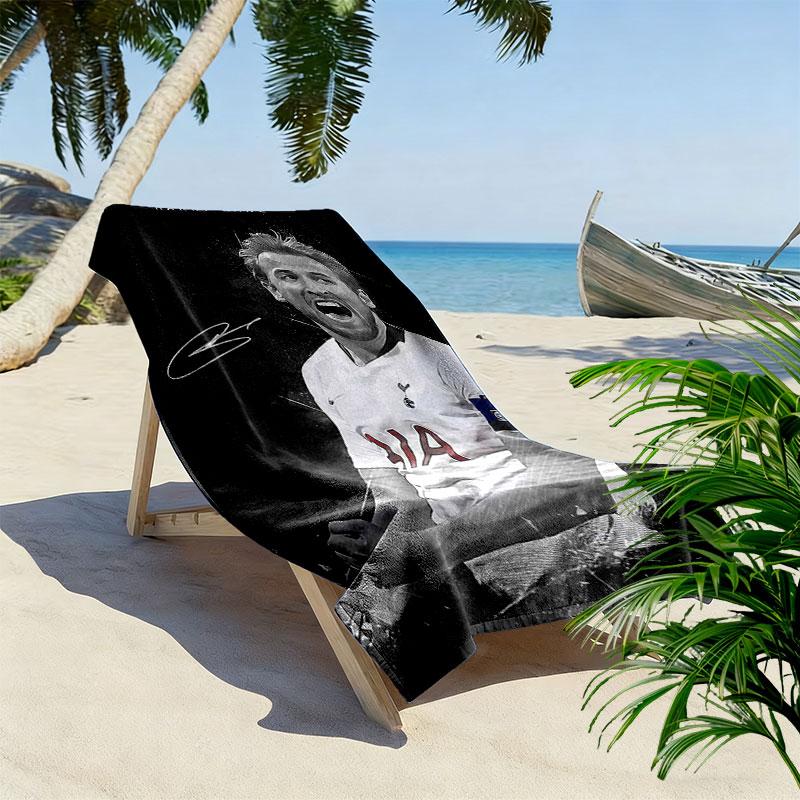 Harry Kane Hero Beach Towel, Large Soft Quick Dry Towel for Beach Camping Swimming