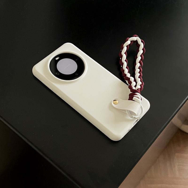 

Чехол-браслет из силикона для телефона Huawei MATE60PRO с ремешком на запястье, цвет Dopamine Mate60 Pro/Pro+