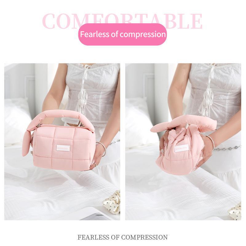 Macaron Makeup Bag Large Capacity Cosmetic Pouch Travel Essentials Women's Bag Travel Bag Women Makeup Pouche cosmetiquero