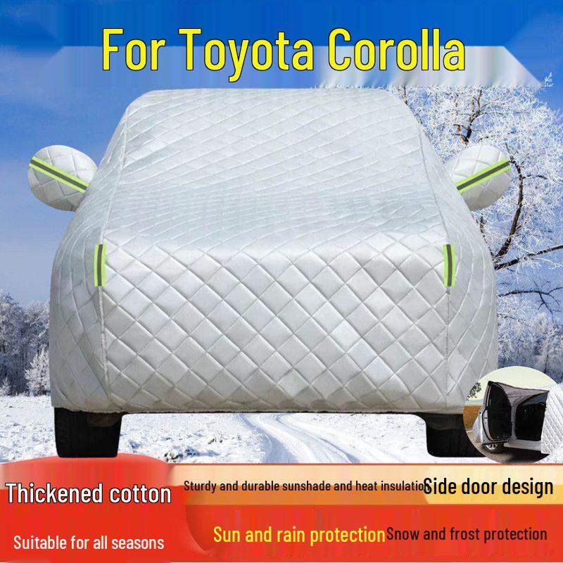 2024 Toyota Corolla Car Cover: Heat Insulation, Sun Protection, Rain & Dust Resistant Sunshade