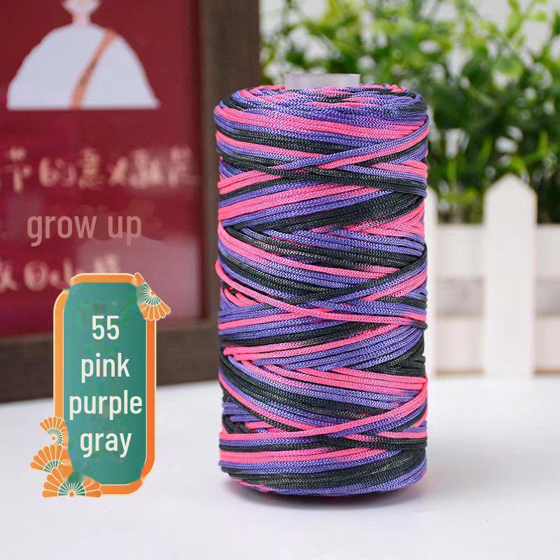 Hemp Yarn DIY Crochet Kit for Summer Hats, Sandals
