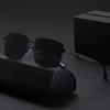 New Nylon Polarized Men's Square Sunglasses: Fashionable, Trendy Driving Shades