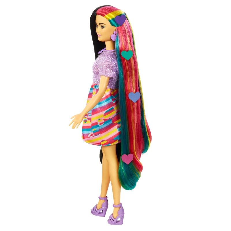 BARBIE Lalka Totally Hair SERCA z długimi włosami MATTEL