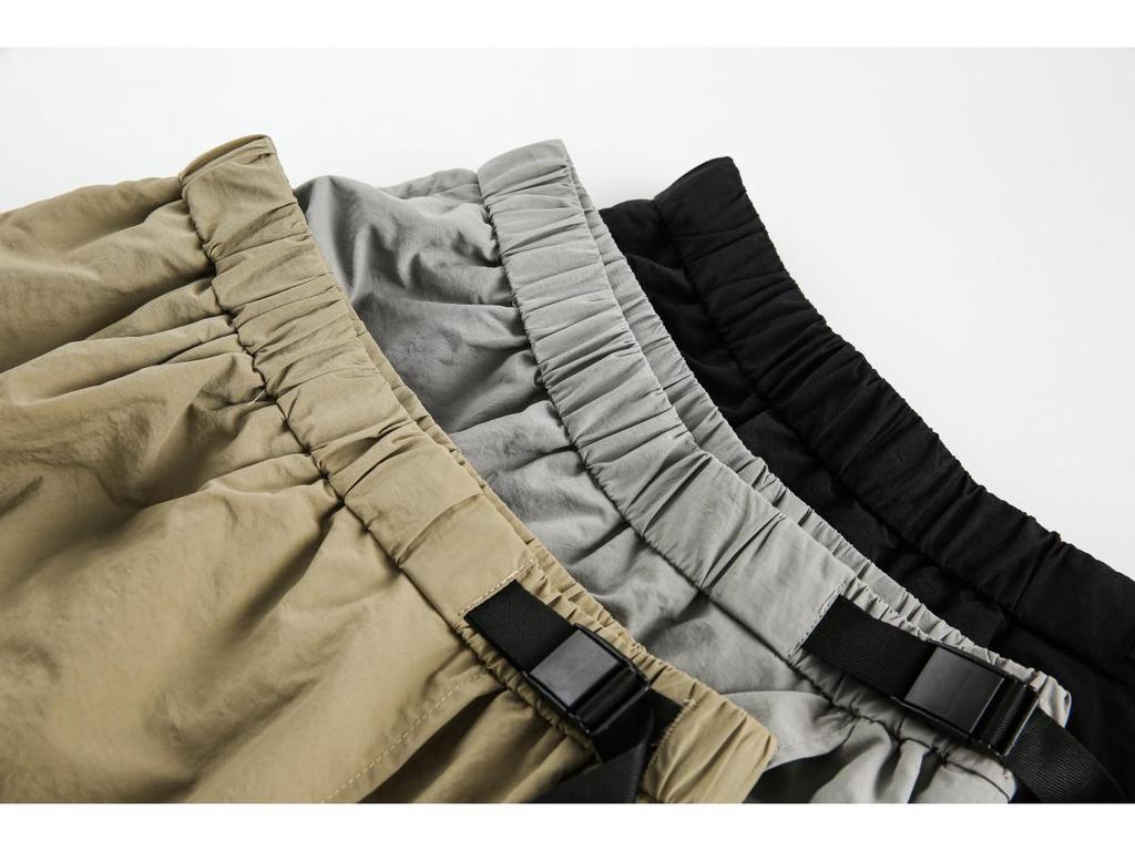 RUIIENRS x YIJINFENG 2025 Sommer Mountain Serie Eisseide Atmungsaktive Outdoor Shorts DK2519