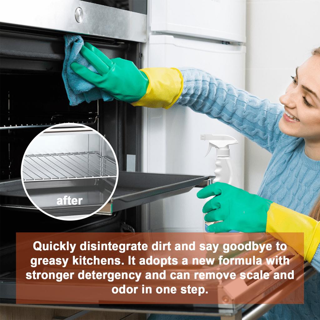 Heavy Oil Stain Remover Range Hood Degreaser Cleaner Grills Ovens Dirt Oil Cleaning Multifunctional Kitchen Foam Cleaner Spray
