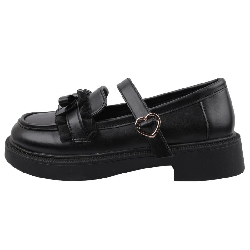 

New Shoes for Women Spring and Autumn Women s Pumps Mary Jane Mid Heel Water Round Toe Proof Butterfly-knot Shoes Women 40 чёрный