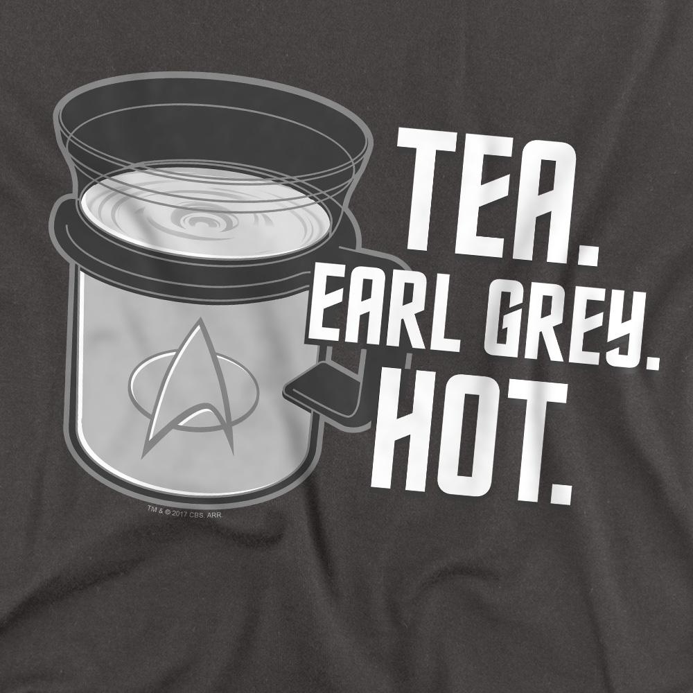 Star Trek Unisex Adult Earl Grey T-Shirt