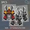 Japan Dämon Geist Samurai Autoaufkleber Totenkopf Prajna Auto Tankdeckel Hannya Aufkleber Vinyl Laptop Form A4 Q3 Auto Dekoration