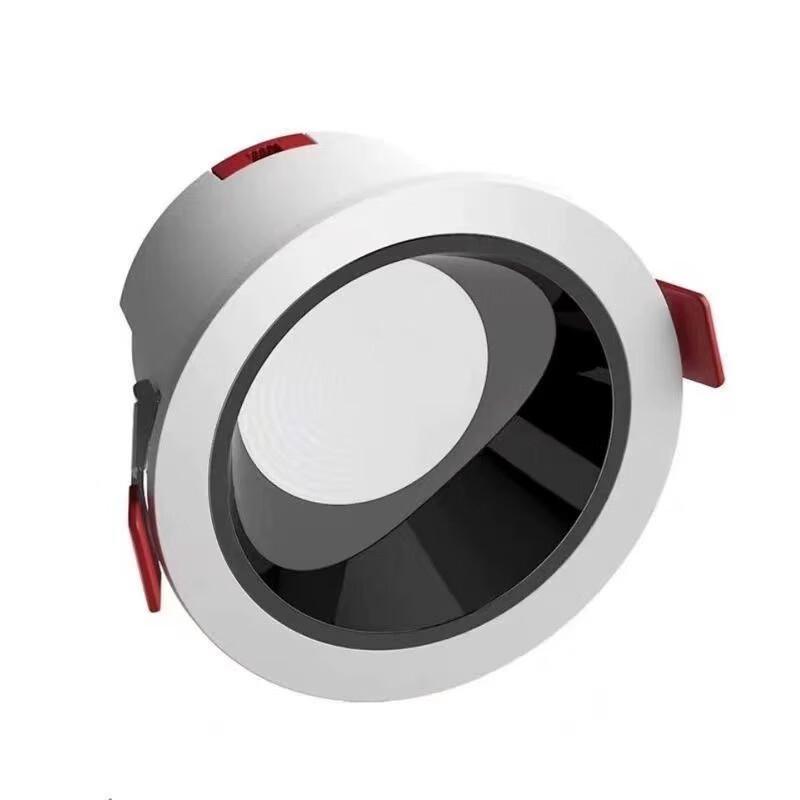 Meng Pao Bright Black Embedded LED Downlight Spotlight