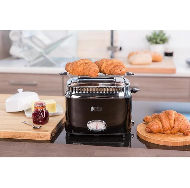 Тостер Russell Hobbs Retro classic noir (21681-56)