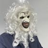 Hair Terrifier Curly Speckle Blood Teeth Mask Halloween Cosplay Prop Movies