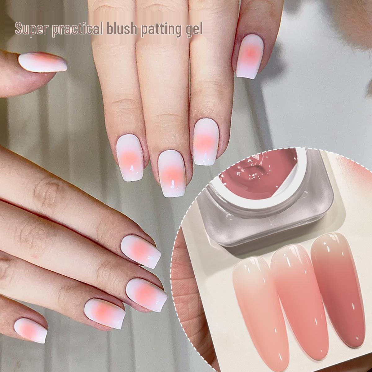 

2025 Базовый цвет румяна патч-гель: Высокопигментированный, густой, переносимый гель-лак для ногтей.