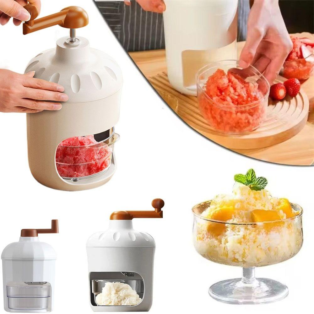 Tragbarer Mini-Eiscrusher Handbetrieben Smoothie-Maschine Haushaltsküchenwerkzeug