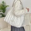 SOZAKKA Lazy Rabbit Large Capaci Tote Bag Belted Canvas Shoulder Bag Casual Sle Underarm Bag Spring Summer  Model Handbag