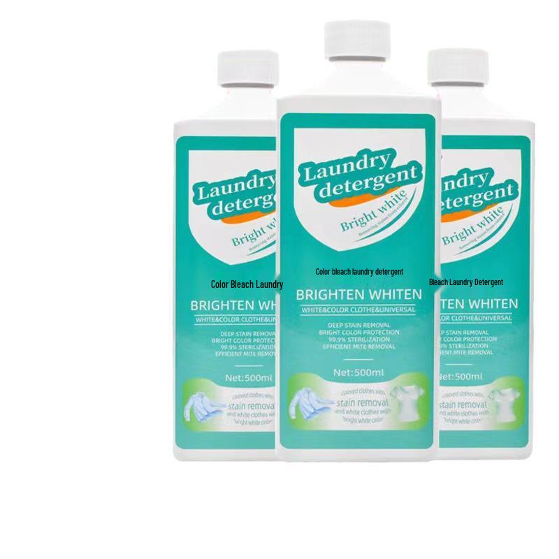 Wieloskuteczny Skoncentrowany Płyn do Prania z Wybielaczem na Bazie Aktywnego Tlenu do Wybielania, Usuwania Plam i Rozjaśniania